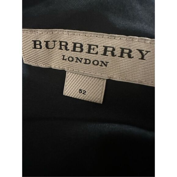 Burberry London Men's Black Virgin Wool Dress Pants NWT Size US 42 - Picture 9 of 10